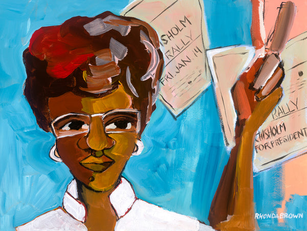 Shirley top Chisholm Painting